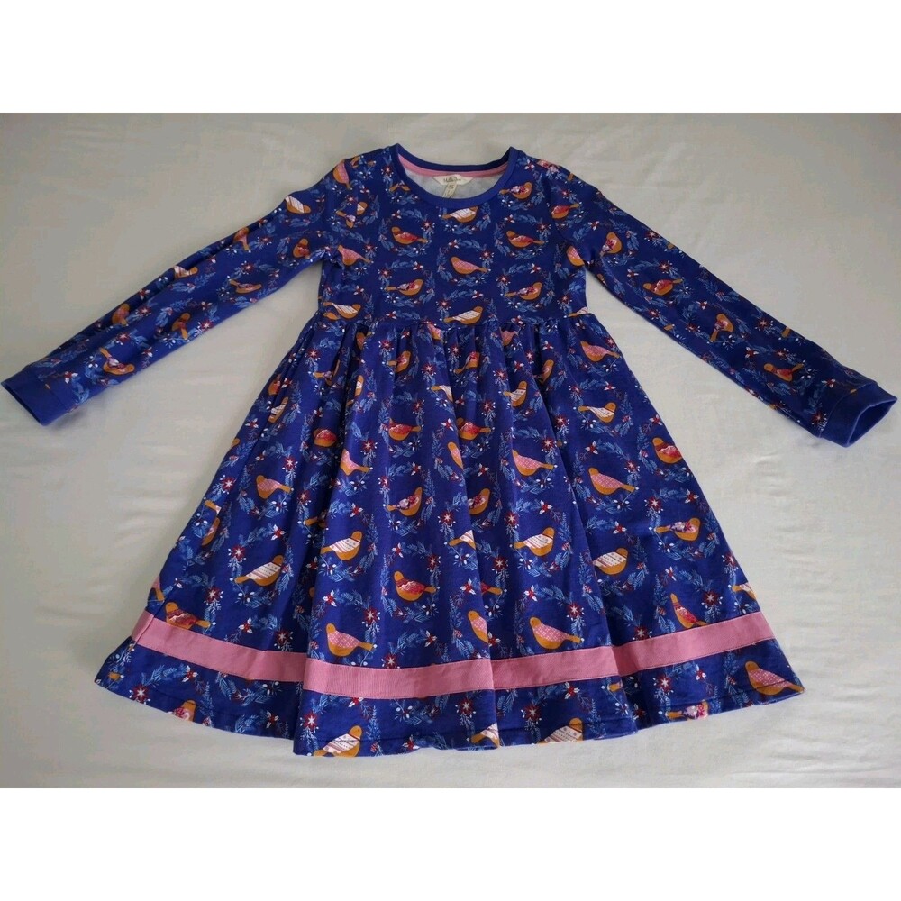 Matilda Jane Partridge Knit Dress Girls Christmas Birds NWOT Size 12